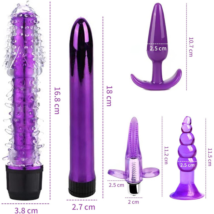 Набір для БДСМ з 26 елементів Qoosea: наручники, феттери, анальні пробки, іграшки для пар. Чорний колір.