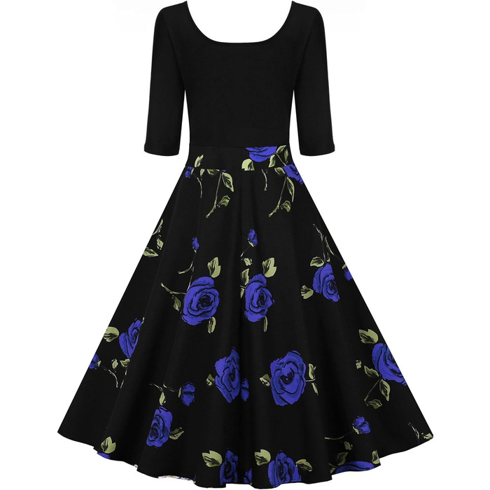 Жіноча сукня AXOE в стилі 60-х з рукавами 3/4 (XL)