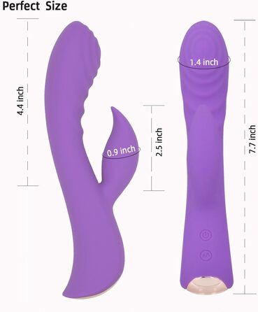 Вібратор G-Punkt Класичний, анальні вібратори, 10 режимів вібрації для жінок, анальний вібратор, секс-іграшка для жінок та пар, рожевий/чорний