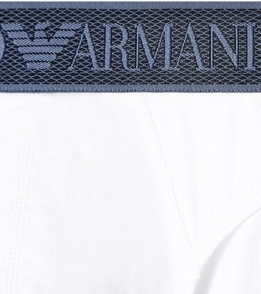 Чоловічі труси-сліп Eporio Arani з логотипом (S, Білий)