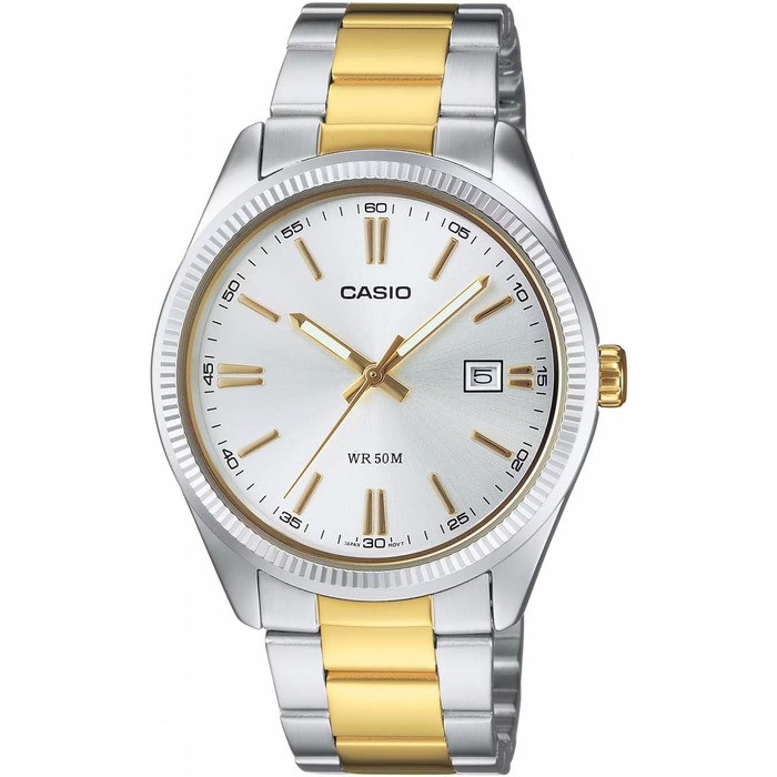 Чоловічий наручний годинник Casio Collection (сріблястий/multicolour)