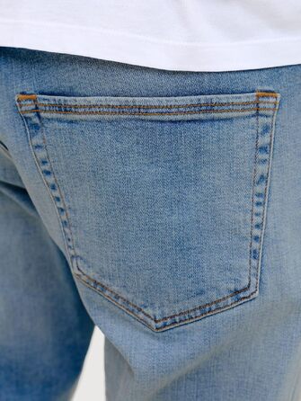 Чоловічі джинси Jack & Jones Jjimike Jjcooper St 335 Bf Tapered Fit, світло-блакитні, денім (31W / 32L)