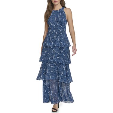 Сукня Tommy Hilfiger міді з ґудзиками, Sky Captain/Синя (44)