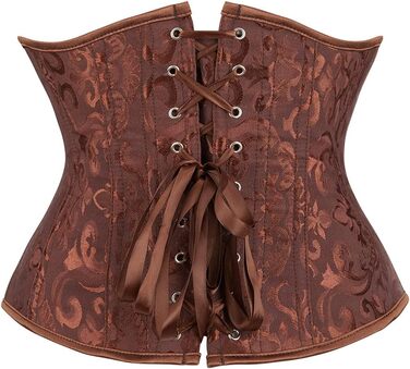 Корсет для схуднення KUOSE для жінок, підтримує груди, модель Body Bauchweg, великі розміри 32-34, коричневий