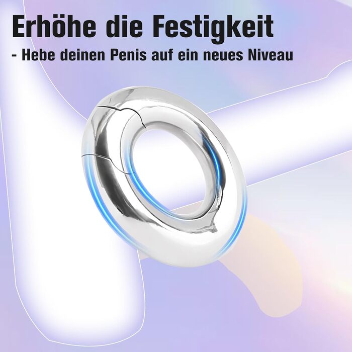 Сталевий розтягувач яєчок Jinqian 420г - важкий, для чоловіків, сталевий кільце для яєчок, аксесуар для BDSM