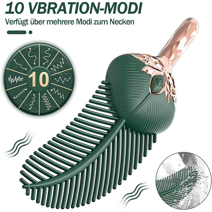 Вібратор ChicLSQ Mini для жінок: стимуляція клітора та G-точки, 10 режимів, масажер сосків, тиха робота, преміум-якість