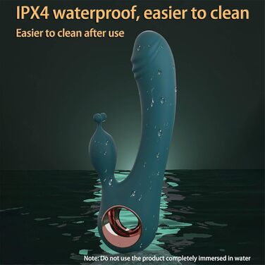 Вібратор Rabbit для жінок та пар, 10 режимів, рожевий, для масажу клітора та G-точки