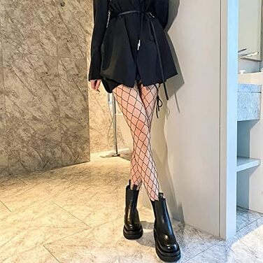 Штани-сітки SHALOLY для жінок: стильні, блискучі, ідеальні для вечірок та клубів (чорний)
