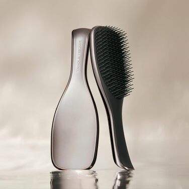 Щітка для волосся Tangle Teezer Ultimate Detangler для вологого та сухого волосся всіх типів, розплутувальна з дворівневими щетинками, Midnight Silver