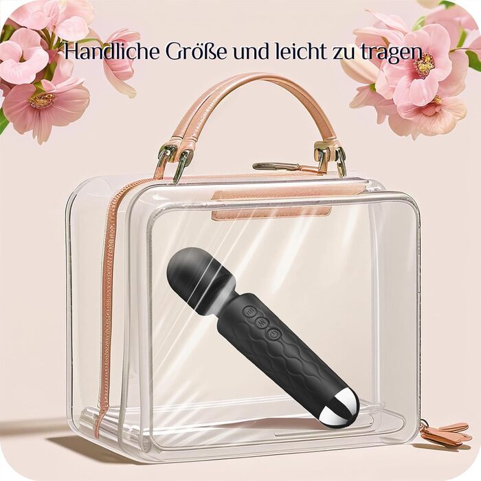 Вібратор дилда для жінок, G-spot, 8 режимів, стимулятор клітора, сексуальні іграшки (Рожевий, Чорний матовий)