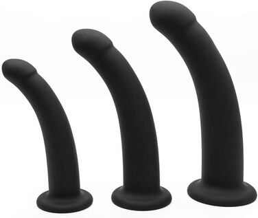 Анальний дилда ChicLSQ з сильною присоскою, силіконовий масажер простати та G-точки, дилататор ануса, стимулятор, анальний плуг для дорослих, мастурбація, SM, секс-іграшка для жінок, пар, чоловіків (L-довгий 20.5 см)