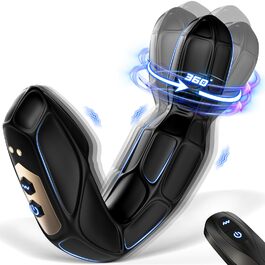 Вібратор для чоловіків Analplug для чоловіків – стимуляція простати, анальний плагін, секс-іграшка для чоловіків з 10 обертами та 10 вібраціями, секс-іграшка для пар Buttplug