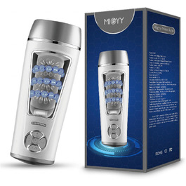 Масажер для чоловіків з 10 режимами вібрації. Автоматичний масажер для чоловіків. Інтимні іграшки для чоловіків