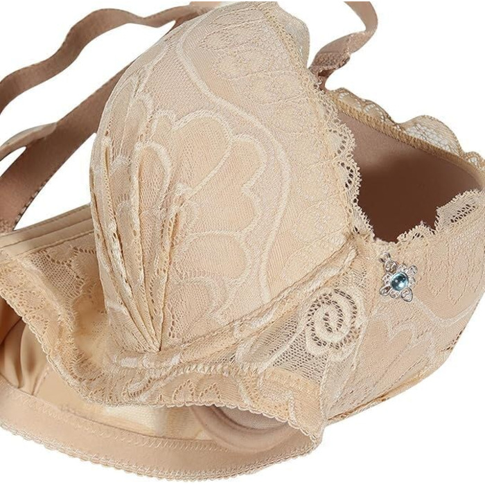 3 шт. бюстгальтерів CXCX для жінок з пуш-ап, кісточками, мереживом, регульованими бретелями, підтримка великих грудей, класичний комплект бюстгальтерів, зручна білизна, чорний, 105C