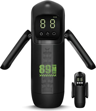 Електричний мастурбатор для чоловіків з 7 режимами вібрації та всмоктування, складний ручка, секс-іграшка для чоловіків