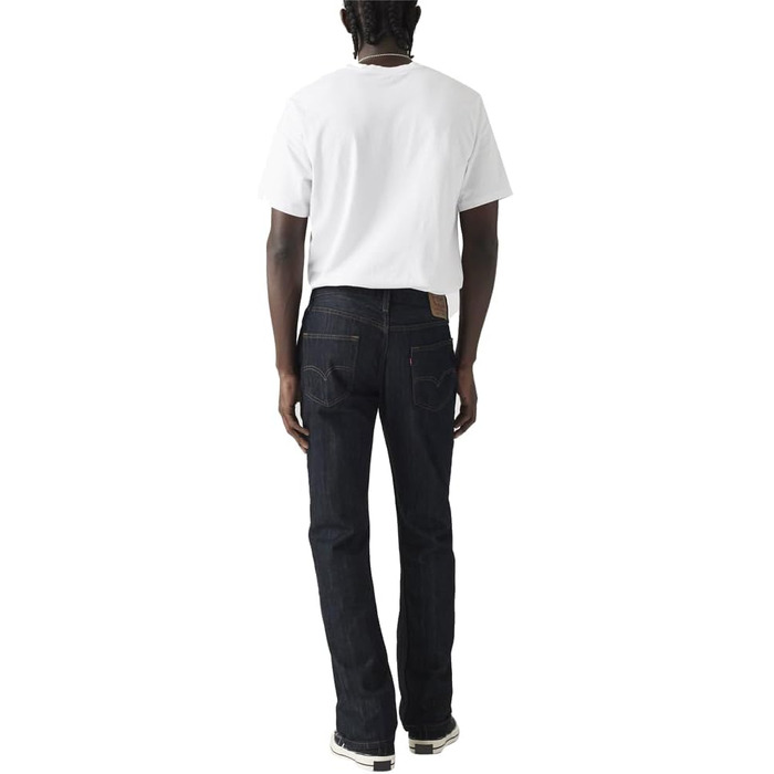 Чоловічі джинси Levi's 527 Slim Boot Cut, темно-сині (Dark Indigo Worn), розмір 32W / 30L