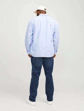 Чоловічі джинси Jack & Jones JJIGLENN Original CB 815 NOOS, синій денім, 34W / 32L