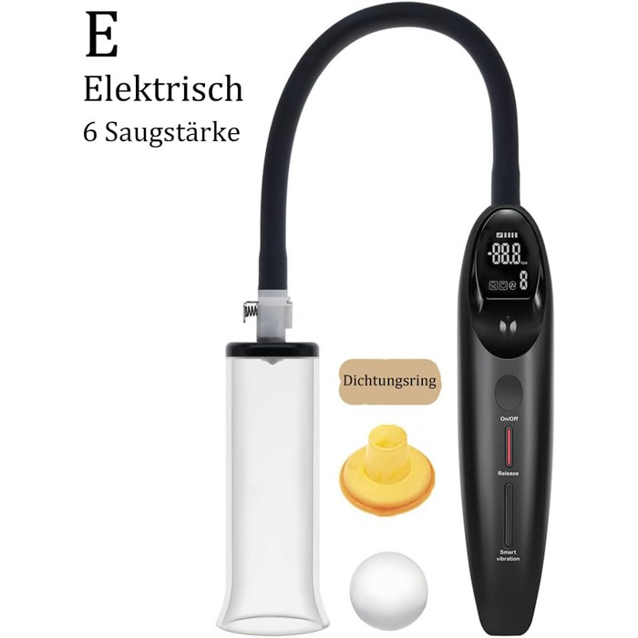 Насос для збільшення статевого члена, 2-в-1, з масажером крайньої плоті, вакуумний насос для чоловіків, SM-іграшка