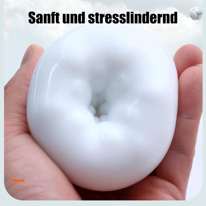 Яєчко для мастурбації Seckoe, TPE, 3 шт. (набір) - для дорослих