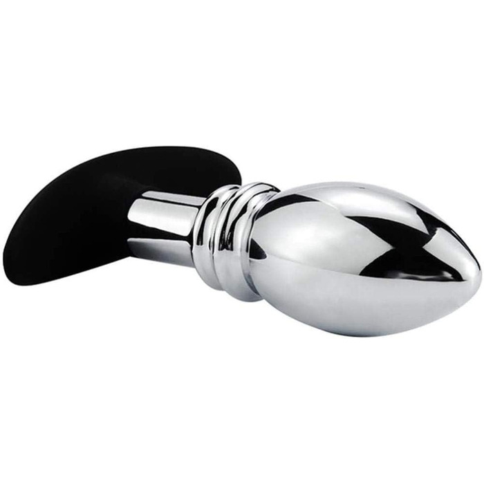 Анальний дildo з нержавіючої сталі для чоловіків та жінок. Іграшка для анального сексу, SM.