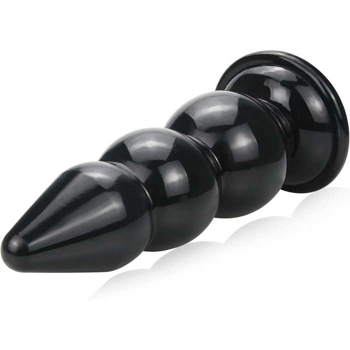 Анальні кулі Riesen з присосками та анальним плагіном, набір з 3 шт. для масажу простати та стимуляції G-точки