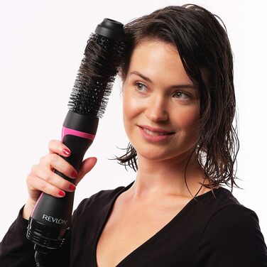 Фен-стайлер для об'єму Revlon Salon One-Step для короткого та середнього волосся, іонно-керамічний 2-в-1, кілька режимів нагріву, RVDR5282UKE, чорний
