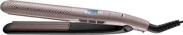 Випрямляч для волосся Remington Wet2Straight Pro S7970 для вологого та сухого волосся, з датчиком вологості та LCD-дисплеєм, 140-230°C