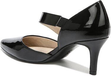 Жіночі туфлі-човники LifeStride Suki Pump, чорний лак, розмір 40 EU (Wide/Широка колодка)