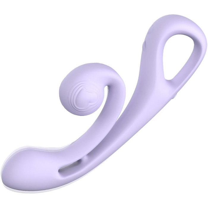 Вібраційний масажер для клітора Jinqian Weiblicher Masturbator Schnecke з 9 швидкостями, подвійний мотор, подвійні насадки для жіночих задоволень