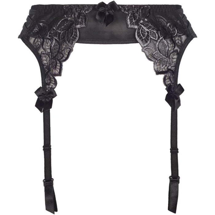 Жіночий корсет для панчіх Axami, чорний, розмір L