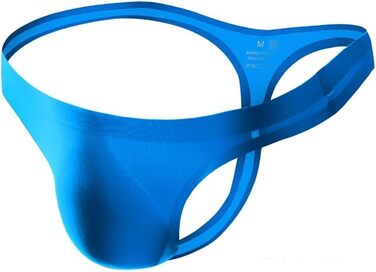 Танга чоловічі Faringoto Ultradünne – ультратонкі, безшовні, дихаючі, низька посадка, S-XXL (XL, синій)