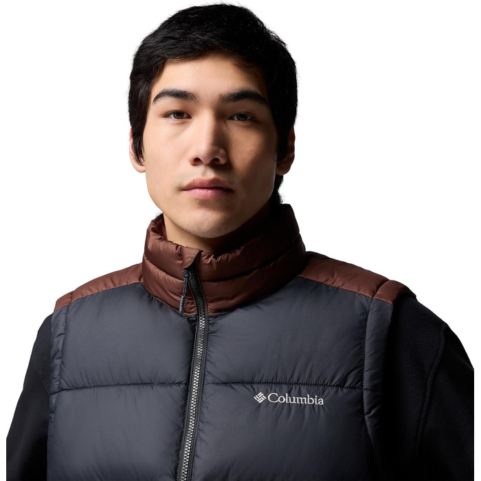 Чоловічий жилет Columbia Pike Lake (XXL, Tobacco/Black) для риболовлі та активного відпочинку