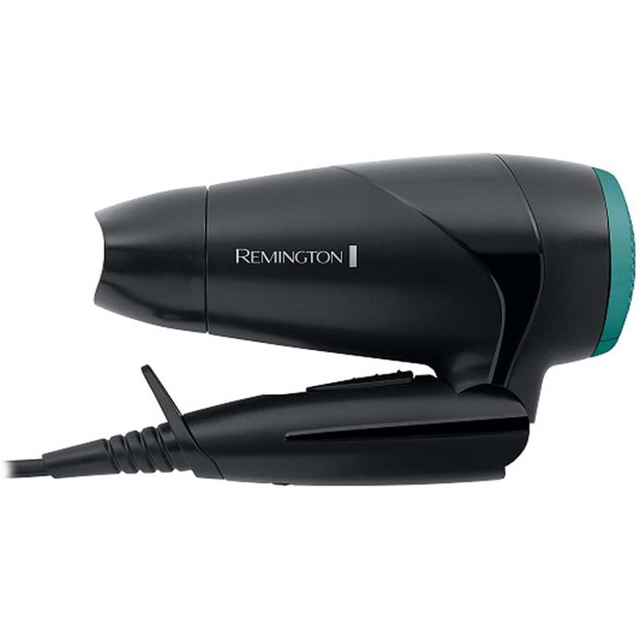 Дорожній фен Remington On The Go D1500 білий: складаний, 2000 Вт, з дифузором та вузьким соплом, двовольтажний (120/240V)