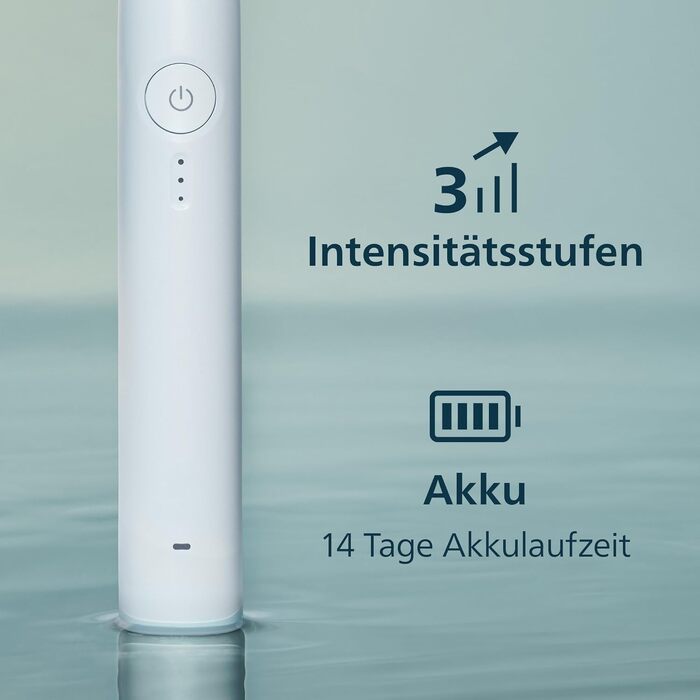 Електрична звукова зубна щітка Philips Sonicare Series 3100 з датчиком тиску та таймером, біла, HX4033/21