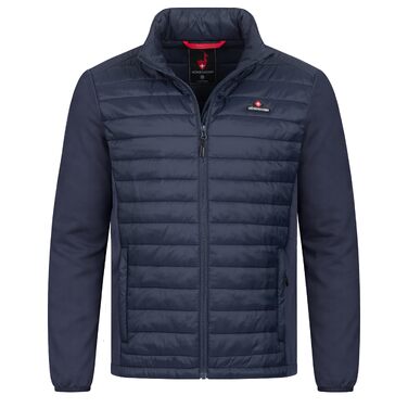 Чоловіча гібридна куртка Höhenhorn Kaprun Softshell стібана спортивна куртка, темно-синя, розмір XL
