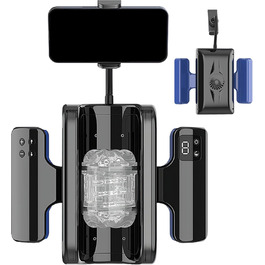 Електричний мастурбатор з двома ручками для чоловіків - 9 режимів, Solo Taschenmuschi Sex Spielzeug