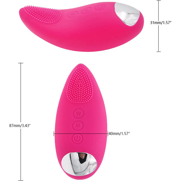 Вібратор для чоловіків PQKuss з нержавіючої сталі, водонепроникний, для масажу простати, 10 частот, фіолетовий