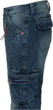Чоловічі штани-карго Timezone Regular RogerTZ світло-блакитного кольору Light Royal Wash, 32W / 32L