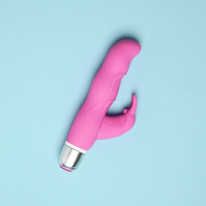 Вібратор для жінок Belladot Barbro Rabbit з вібрацією G-точки, 7 режимів, рожевий