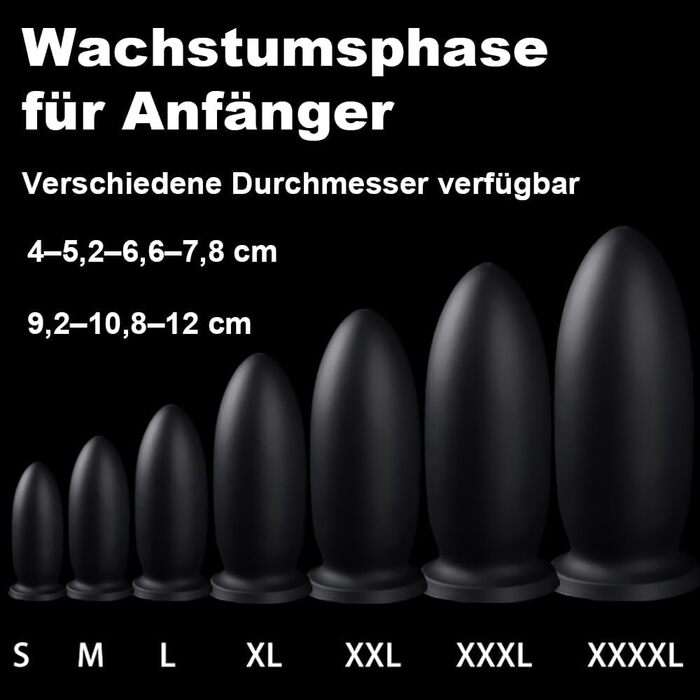 Анальний дildo з силікону NAIXBTY, XXXL, з присоскою для масажу G-точки та простати, для жінок та чоловіків. Іграшки для дорослих.