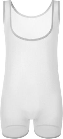 Спортивні шорти для боротьби SRZYMJ для чоловіків: комфортні, з підтримкою, для тренувань та змагань (M, білий)