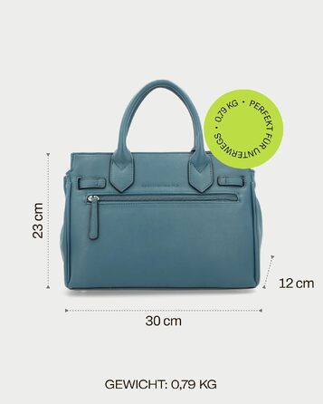 Жіноча сумка-шопер Picard New York, колір Petrol (бірюзовий)