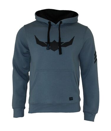 Чоловічий худі ROCK-IT Apparel Urban Streetstyle з капюшоном та флісовим начосом, камуфляж Dark Camo (Coronet Blau), розмір 3XL