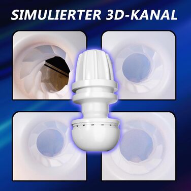 Електричний мастурбатор для чоловіків з 9 телескопічними секціями, 9 вібраційними режимами та 4 режимами всмоктування. Мастурбатор-насос, іграшка для дорослих.