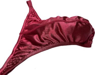 Танга чоловічі Barbra Lingerie з атласу, комплект 4 шт. | Сексуальна спідня білизна, G-String