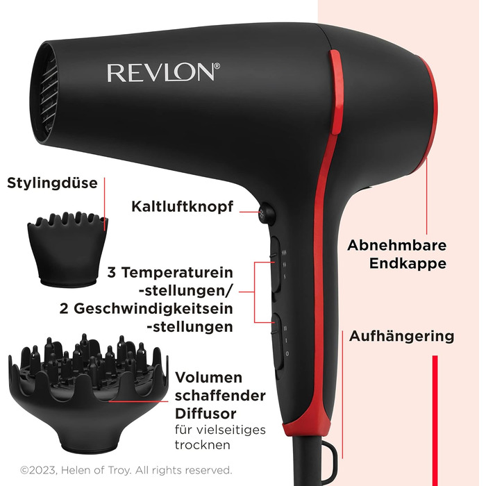 Фен для волосся Revlon Fast & Light RVDR5823 SmoothStay — професійний, швидка сушка