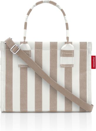 Жіноча сумка-кросбоді reisenthel daily shopper XS прямокутна, колір Summerstripes Coffee