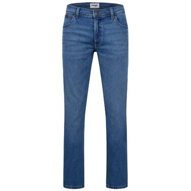 Чоловічі джинси Wrangler Texas Regular Fit Stretch — класичні прямі штани з деніму, колір Sweet Talker (42W / 32L)