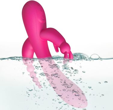 Вібратор FLYTAGLE для стимуляції клітора, 3-в-1 зайчик з 12 режимами вібрації, силіконовий, для жінок