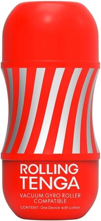 TENGA GYRO ROLLER Schwarz - оригінальний масажер для тіла, чорний